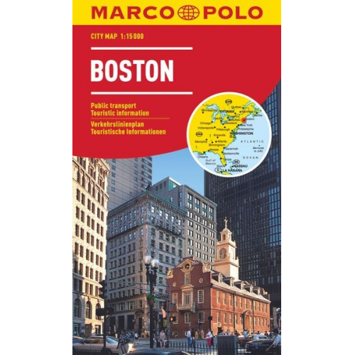 MARCO POLO Cityplan Boston 1 : 15.000