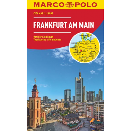 MARCO POLO Cityplan Frankfurt am Main