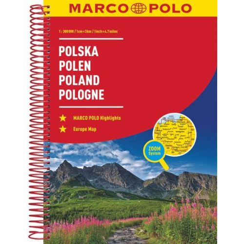 Marco Polo - MARCO POLO Reiseatlas Polen 1:300.000