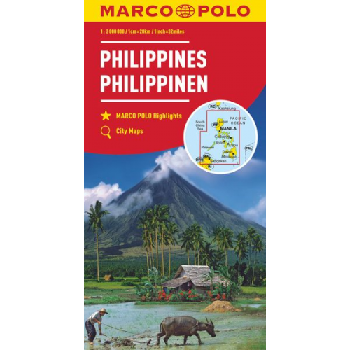 MARCO POLO Kontinentalkarte Philippinen