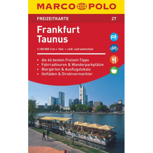 MARCO POLO Freizeitkarte 27 Frankfurt/Taunus