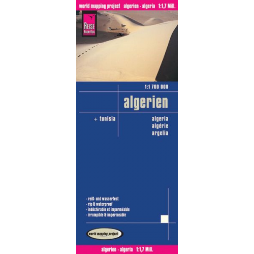 Reise Know-How Verlag Reise Know-How Verlag Peter Rump - Algerien, Tunesien 1 :1 700 000