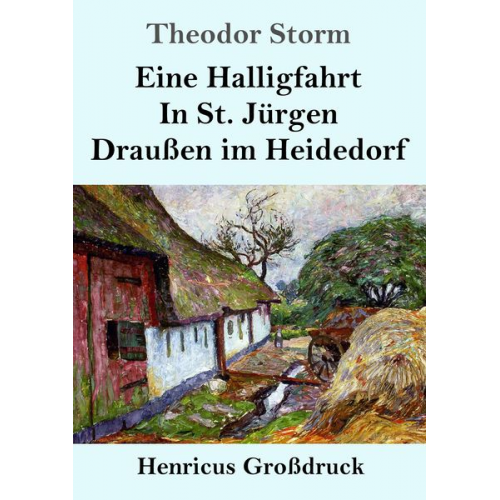 Theodor Storm - Eine Halligfahrt / In St. Jürgen / Draußen im Heidedorf (Großdruck)