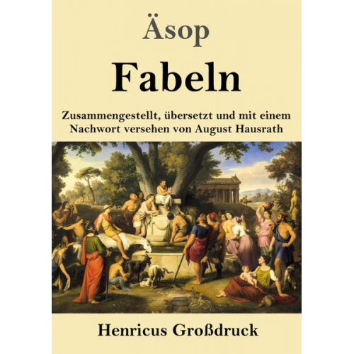 Nach einer Fabel des Äsop - Fabeln (Großdruck)