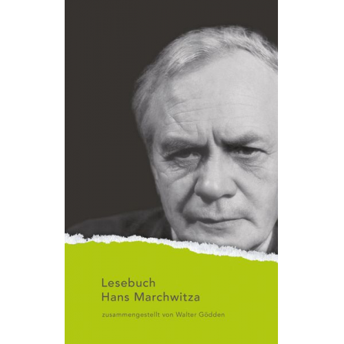 Hans Marchwitza - Lesebuch Hans Marchwitza