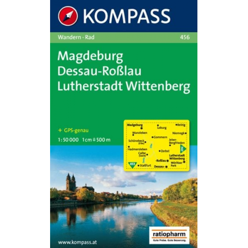 Magdeburg - Dessau-Roßlau - Lutherstadt Wittenberg 1 : 50 000