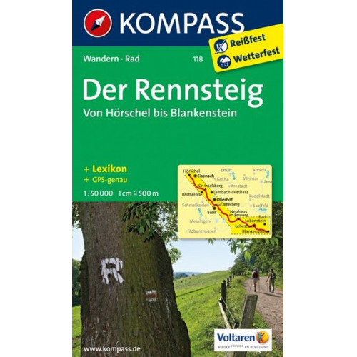 Rennsteig - Von Hörschel bis Blankenstein