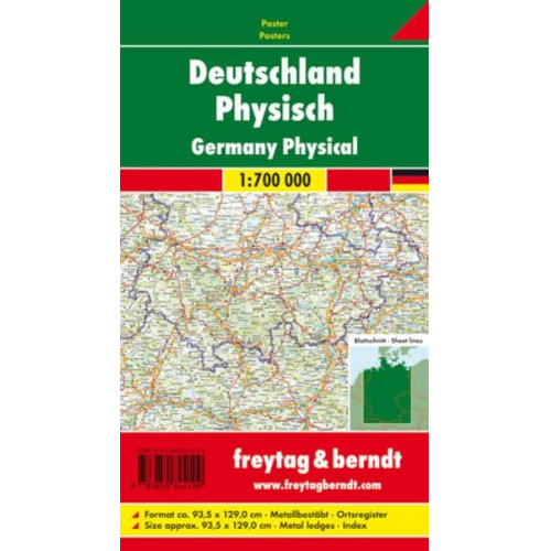 FuB Deutschland physisch 1 : 700 000