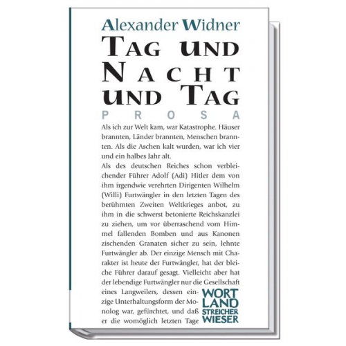 Alexander Widner - Tag und Nacht und Tag