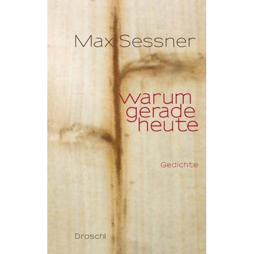 Max Sessner - Warum gerade heute