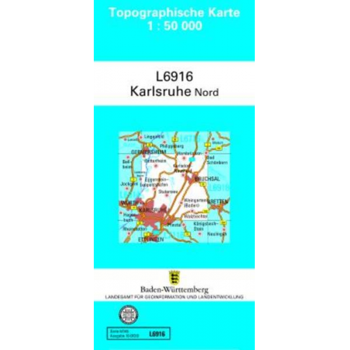 Karlsruhe Nord 1 : 50 000