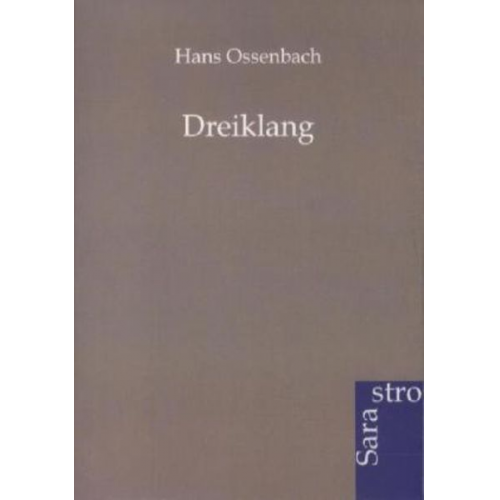 Hans Ossenbach - Dreiklang