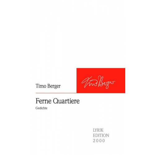 Timo Berger - Ferne Quartiere