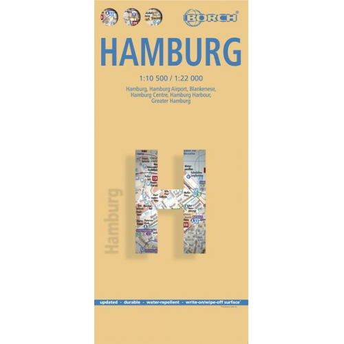 Hamburg 1 : 10 500 / 1 : 22 000