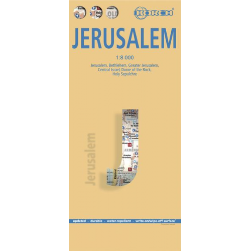 Jerusalem 1 : 8 000