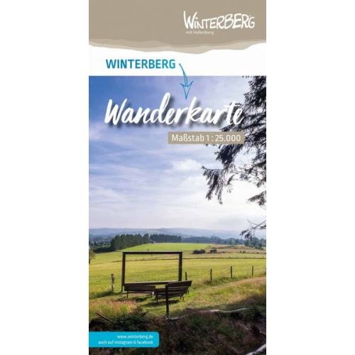 Wanderkarte Ferienwelt Winterberg