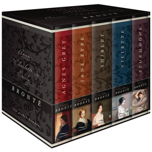 Anne Brontë Charlotte Brontë Emily Bronte - Brontë - Die großen Romane (im Schuber) - Agnes Grey - Jane Eyre - Villette - Shirley - Sturmhöhe