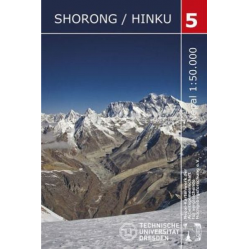 Nelles Map Shorong/Hinku Trekking-Karte