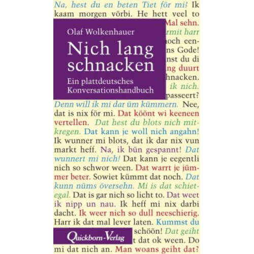 Olaf Wolkenhauer - Nich lang schnacken