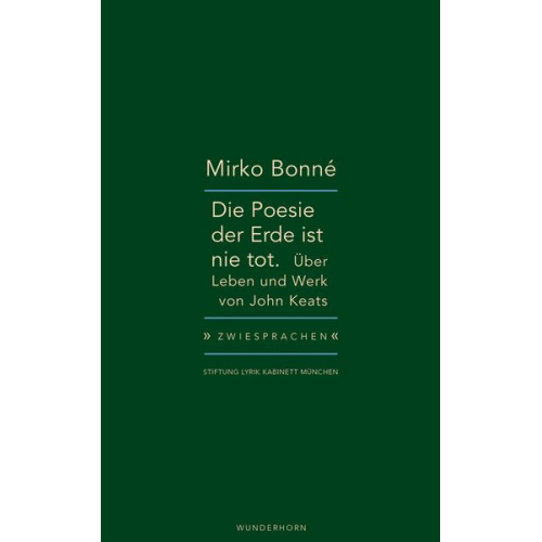 Mirko Bonne - Die Poesie der Erde ist nie tot