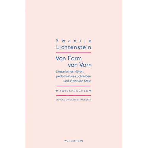 Swantje Lichtenstein - Von Form von Vorn