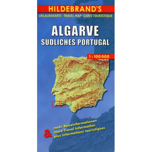 Algarve. Südliches Portugal 1 : 100 000