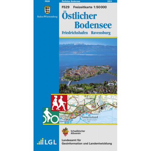 Landesamt für Geoinformation und Landentwicklung Baden-Württemberg (LGL) - LGL BW 50 000 Freizeit Östlicher Bodensee 1 : 50 000