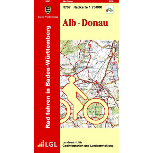 Landesamt für Geoinformation und Landentwicklung Baden-Württemberg (LGL) - LGL BW 75 000 Rad Alb-Donau