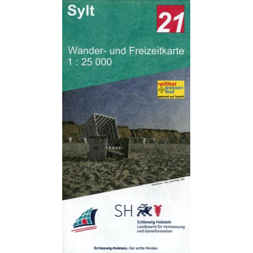 Insel Sylt 1 : 25 000