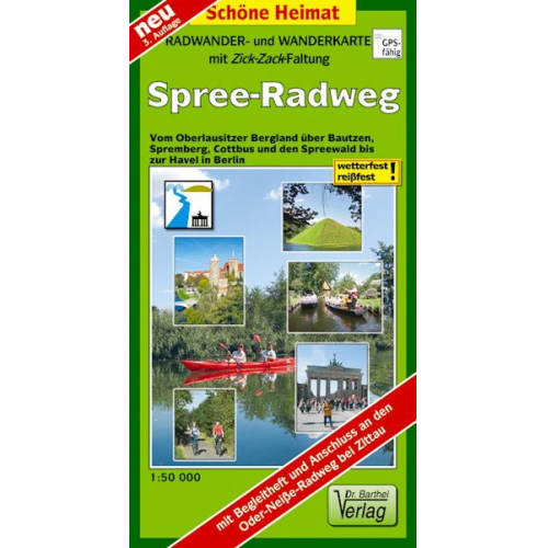Verlag Barthel - Spree-Radweg 1 : 50 000. Radwanderkarte