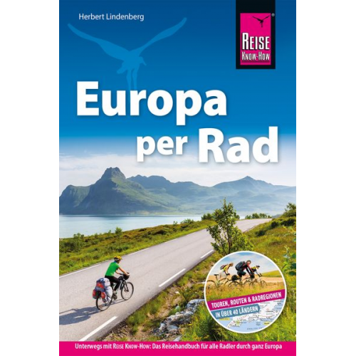 Herbert Lindenberg - Reise Know-How Reiseführer Fahrradführer Europa per Rad