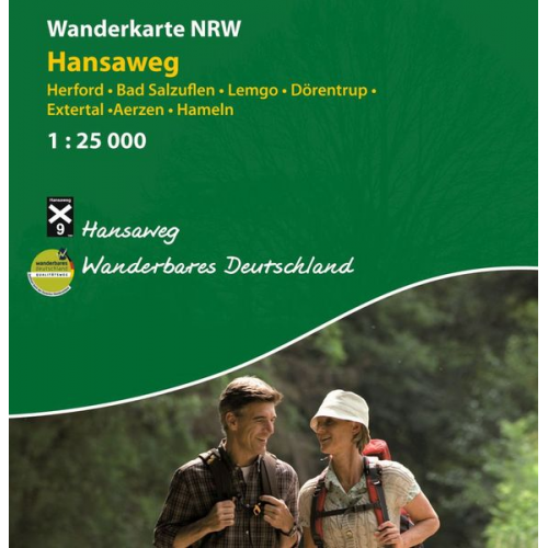 Wanderkarte NRW: Hansaweg