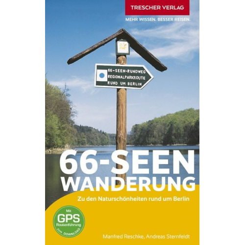 Manfred Reschke Andreas Sternfeldt - TRESCHER Reiseführer 66-Seen-Wanderung