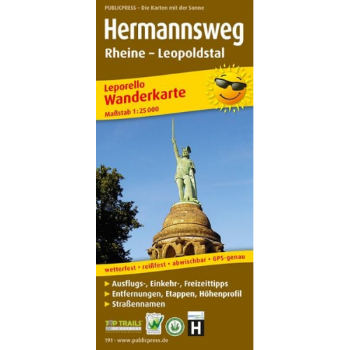 Hermannsweg, Rheine - Leopoldstal . 1:25 000