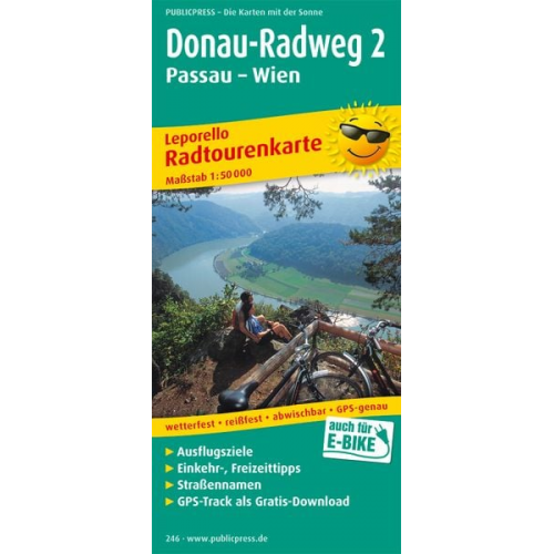 Donau-Radweg 2, Passau - Wien