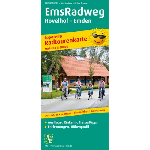 EmsRadweg 1 : 50 000