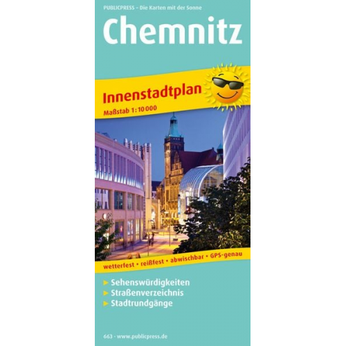 Innenstadtplan Chemnitz