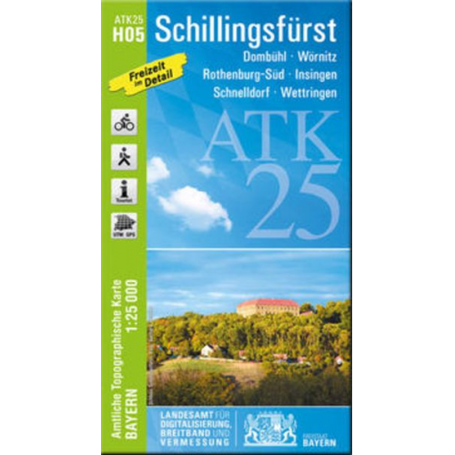 Schillingsfürst 1:25 000