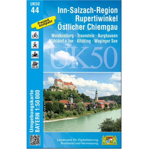 Breitband und Vermessung  Bayern Landesamt für Digitalisierung - Inn-Salzach-Region, Rupertiwinkel, Östlicher Chiemgau