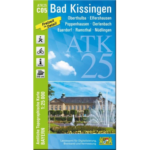 Bad Kissingen 1 : 25 000