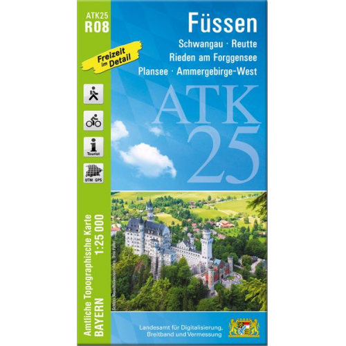 Füssen 1:25 000