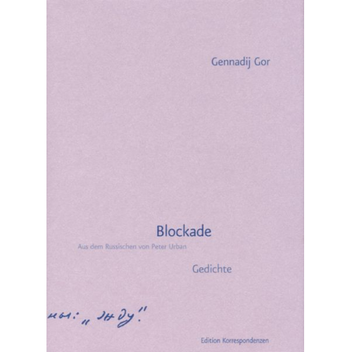 Gennadij Gor - Blockade