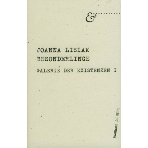 Joanna Lisiak - Besonderlinge