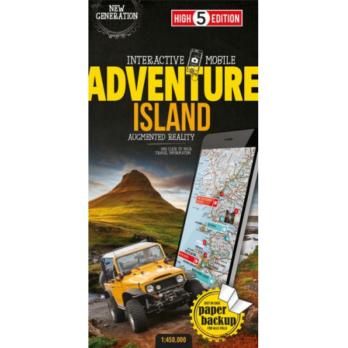 Adventure Map Island 1:450 000