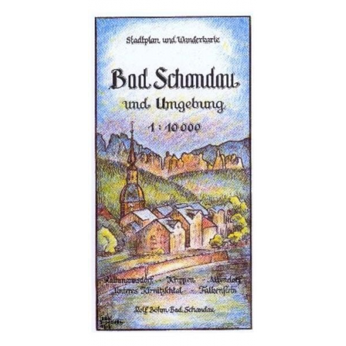 Rolf Böhm - Bad Schandau und Umgebung 1 : 10 000