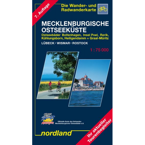 Peter Kast - Mecklenburgische Ostseeküste Lübeck - Wismar - Rostock 1 : 75 000. Saison 2017-2019