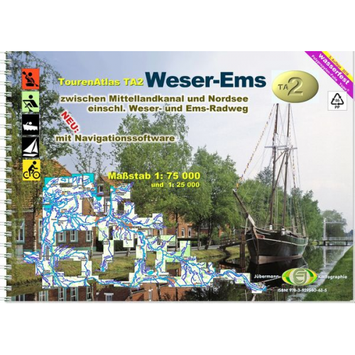 Erhard Jübermann - TourenAtlas TA2 Weser-Ems