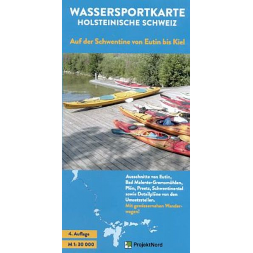 Peter Knoke - Wassersportkarte Holsteinische Schweiz 1 : 30 000