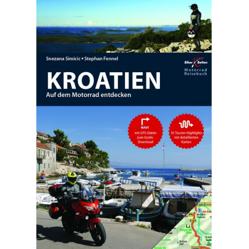 Snezana Simicic Stephan Fennel - Motorrad Reiseführer Kroatien