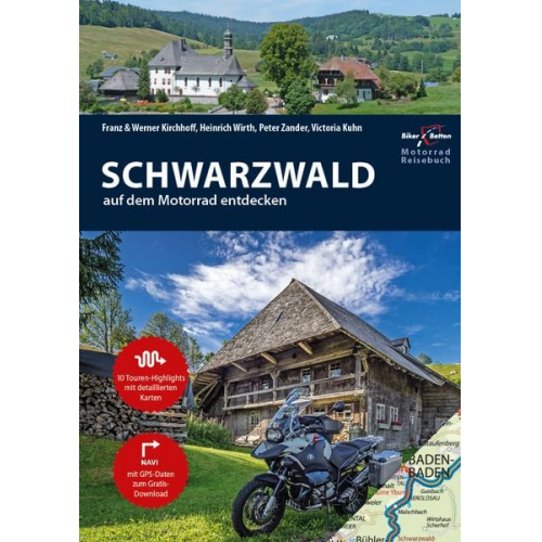 Werner Kirchhoff Franz Kirchhoff - Motorrad Reiseführer Schwarzwald